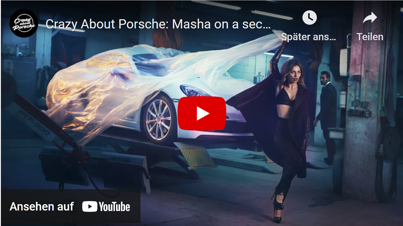 Crazy About Porsche: - Masha Sedgwick on a secret Porsche mission